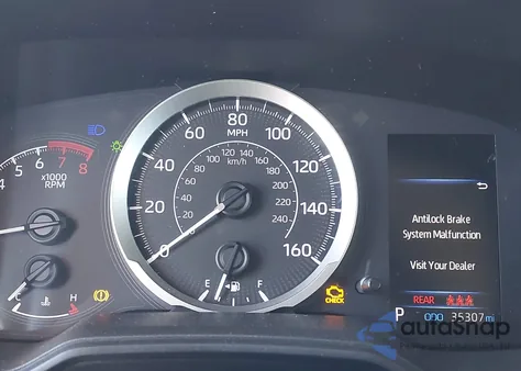 2021 Toyota Corolla Le из США, поврежденный, VIN 5YFEPMAEXMP168422